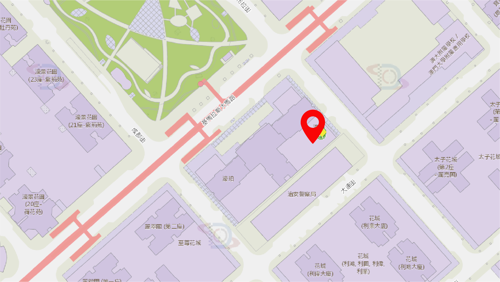 離島政府綜合服務中心地圖